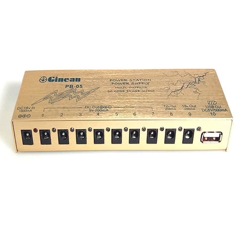 Guitar Pedal Power Supply  9V/12V/18V Effect PedalBoard for Charging Speaker, Musical Instruments image 1