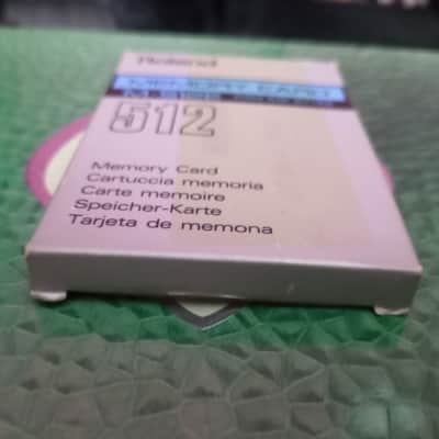 ROLAND M-512E MEMORY CARD RAM 64K BYTES For D50 VG JD JV U BOX MANUAL WORK GREAT image 4