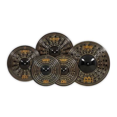 Meinl Classics Custom Dark CCD-CS4 Expanded Cymbal Set image 2