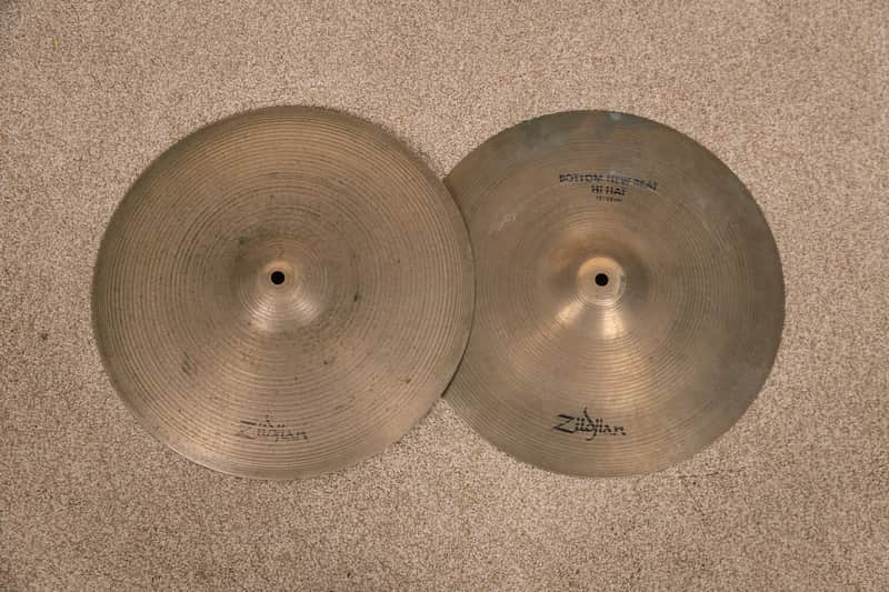 Zildjian 15" A CO Stamp New Beat Hi Hat Cymbals 1172g 1642g image 1