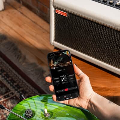 Positive Grid Spark2 PRL 2x4" 50W Bluetooth Enabled Smart Practice Bass, Electric and Acoustic Guitar Combo Amplifier 120 dB - PEARL Spark 2 image 3