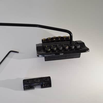 Kahler 2330 FLYER Tremolo Bridge Black with String Lock Nut MADE IN USA image 2