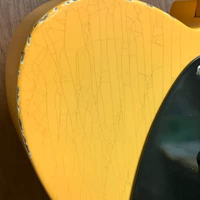 Fender Road Worn Telecaster Roadworn Tele Butterscotch Natural Blackguard 7.9 pounds image 4