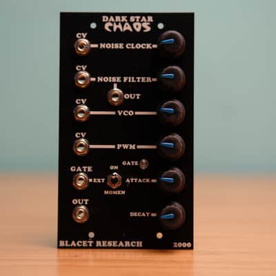 Blacet Research Dark Star Chaos DSC2000 Rev B Voltage Controlled Sound Synthesizer 1998 - Black image 1