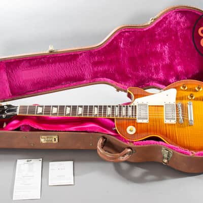 1994 Gibson '59 Les Paul Reissue – Custom Shop "Good Wood Era" Flame Top image 3