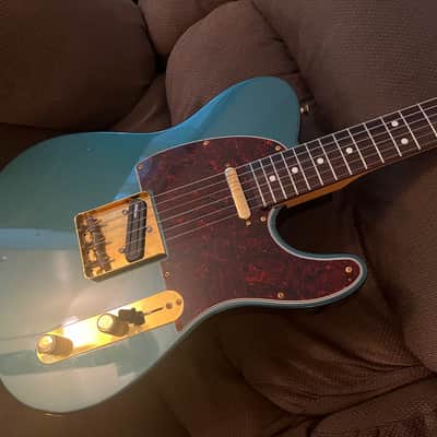 Fender MIJ FSR Collection 75th Anniversary Hybrid II Telecaster - Sherwood Green Metallic w/Dimarzio Chopper T Bridge Pickup (Original Bridge P/U Included): image 3