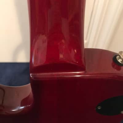 Hohner 1995 L60 (Les Paul Special) Wine Red Stain image 9