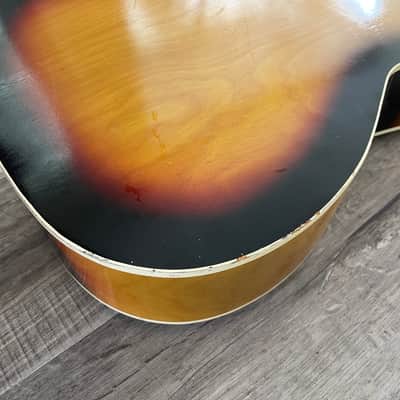 Silvertone Sears Roebuck Co. Kay Harmony 319 1960s - Tobacco Sunburst image 11