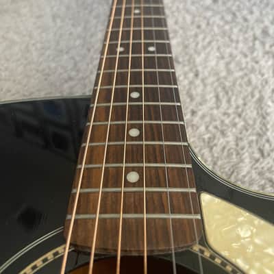 Fender Sonoran SCE BK California Series Black Acoustic Electric Guitar + Gig Bag image 9