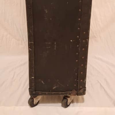 UNMARKED EQUIPMENT CARRY CASE ON WHEELS - BLACK ABS PLASTIC - FREE SHIP TO C-USA! image 5