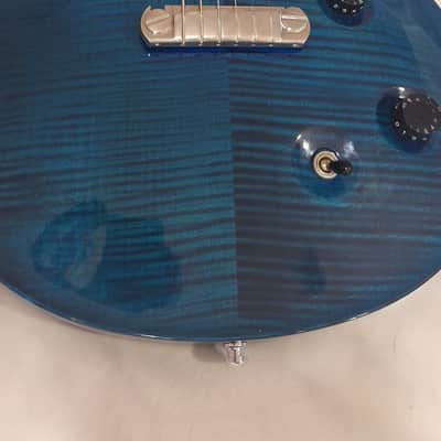 PRS Custom 22 Tremolo 10-Top 2004 - Royal Blue image 2