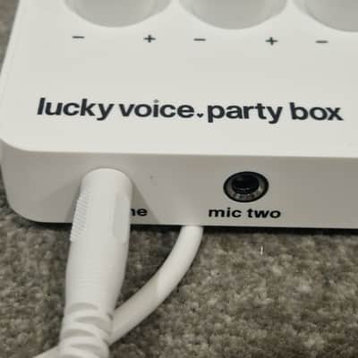 Lucky Voice Karaoke Kit - Karaoke System - White - Excellent image 2