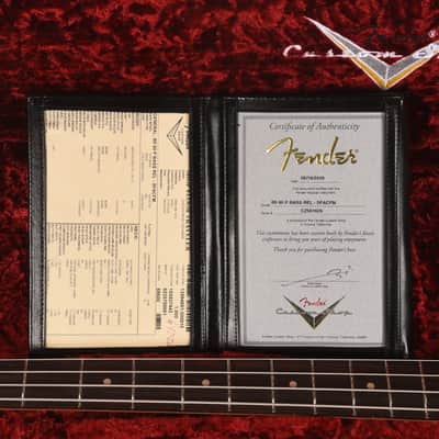 Fender Custom Shop 1960 Precision Bass Relic Super Faded Aged Charcoal Frost Metallic (Serial #CZ591609) image 9