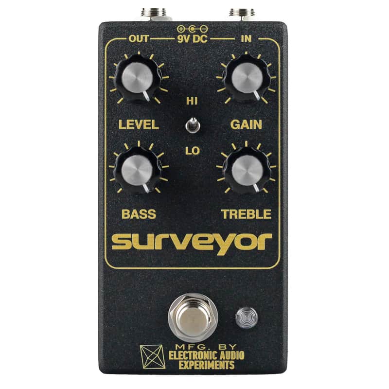 New Electronic Audio Experiments Surveyor V2.5 Preamp Guitar Effects Pedal image 1