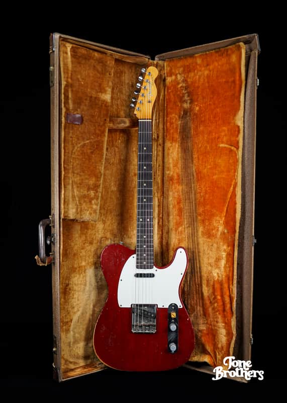 6.9LB! 1963 Fender Telecaster - "Lucy" Crimson Red image 1