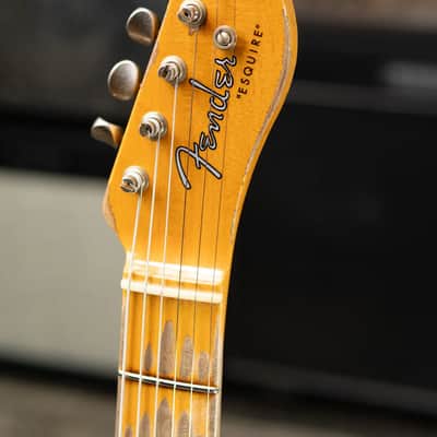 Fender Custom Shop Limited Edition 1950 Double Esquire Electric Guitar - Wide Fade 2-Color Sunburst with Hardshell Case - Used image 6
