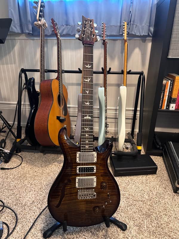 PRS Special Semi-Hollow 2021 - Present - Black Gold Wrap Burst image 1