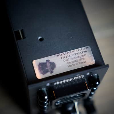Shadow Hills Dual Vandergraph 500 Series Stereo Compressor Module image 5