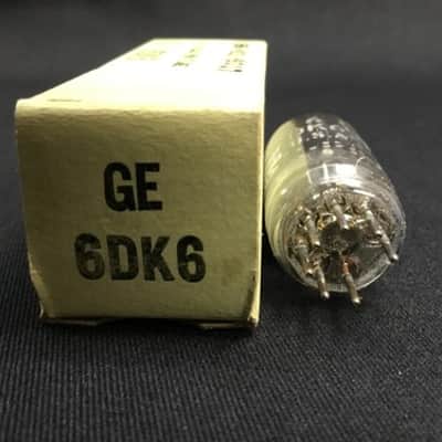 FULL SLEEVE (5) GE 6DK6 NOS Pentode TV/RECEIVER VACUUM TUBES Vintage 2.4626-D image 4