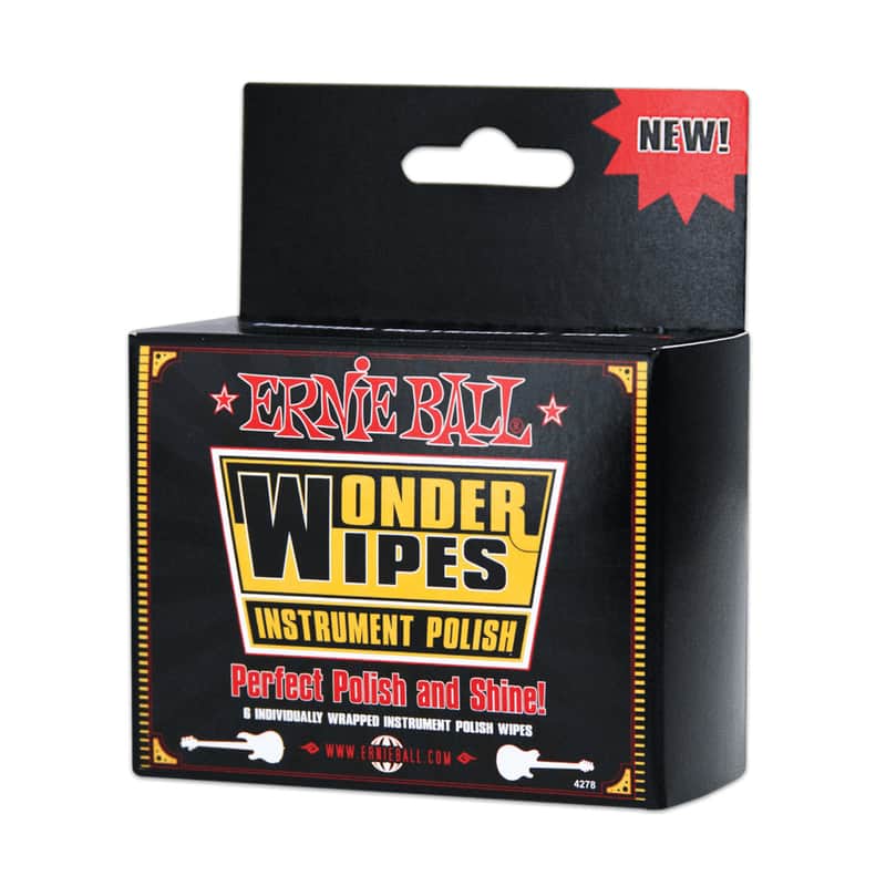 Ernie Ball 4278 Wonder Wipes Body Polish (6 Pack) image 1
