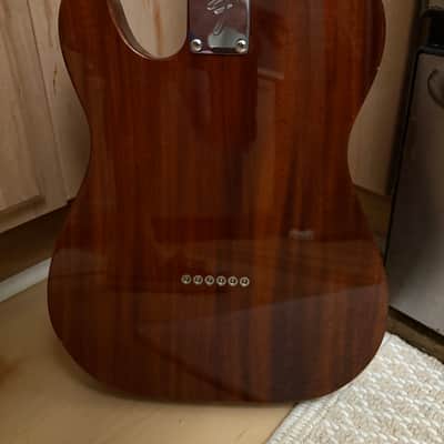 Squier Classic Vibe Telecaster Thinline 2009 First Year Upgrades Fender 60s Alnico Bridge Pickup Gotoh Japan Alnico Neck PUP Ping Tuners CTS Pots image 4