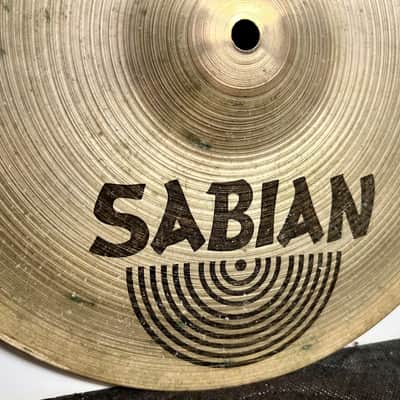 Sabian 14" AA Regular Hi-Hat Cymbals (Pair) 2002 - 2004 - Natural Finish- Top-1064 grams Bottom 1382 grams image 8