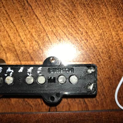 Fender Standard Vintage Alnico Jazz Bass 048613 pickup Black image 4