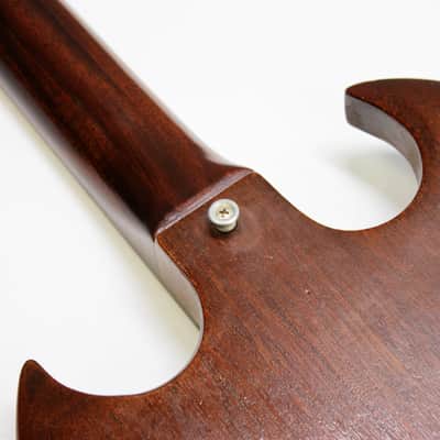 GIbson SG Junior "Large Guard" Early-70's - Natural **Amazing Player Ready to Go** image 13