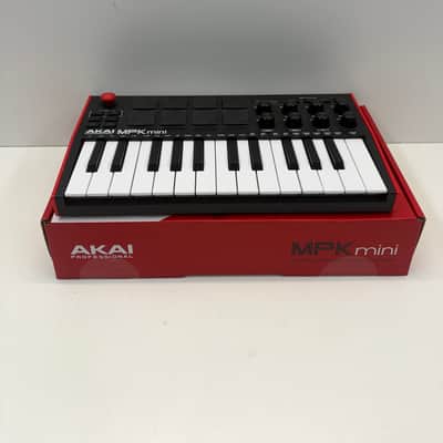 Akai MPK Mini MKIII 25-Key MIDI Controller  - Black image 2