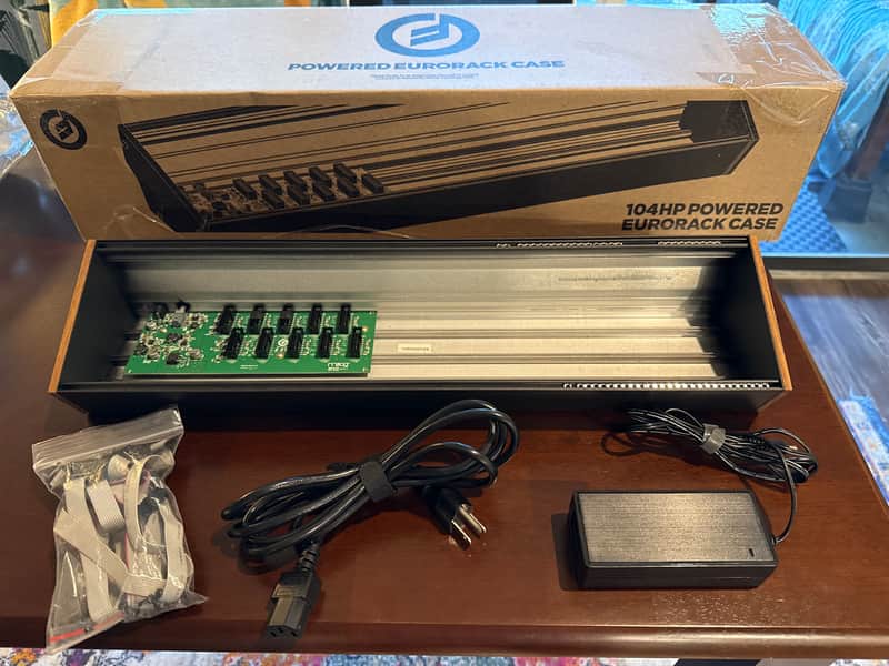 Moog 104HP Powered Eurorack Case 2022 - Present - Black image 1