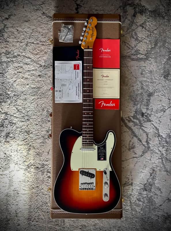 Fender American Ultra Luxe Vintage '60s Telecaster Custom 2025 - Present - 3-Color Sunburst