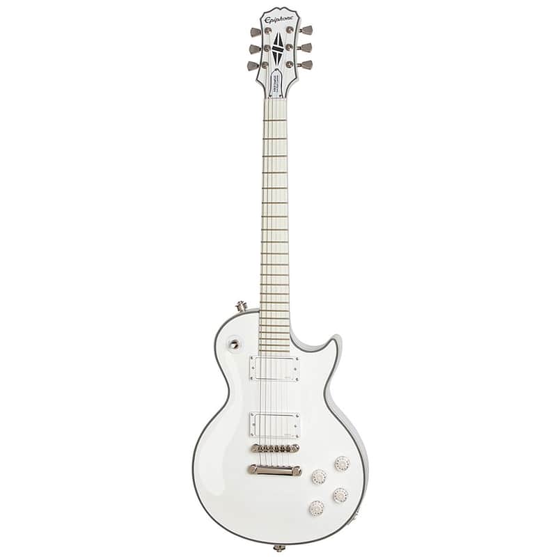 Epiphone Matt Heafy Signature "Snofall" Les Paul Custom image 1