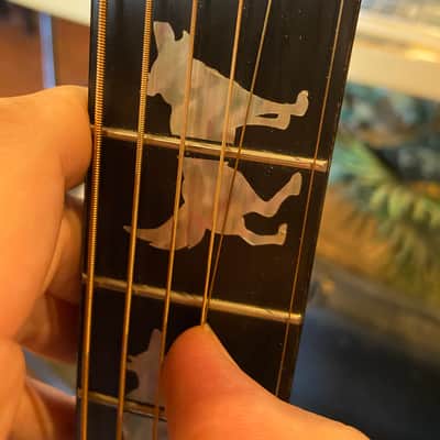 Composite Acoustics Crown of Thorns Legacy Artist Series Acoustic with Takamine Case image 7