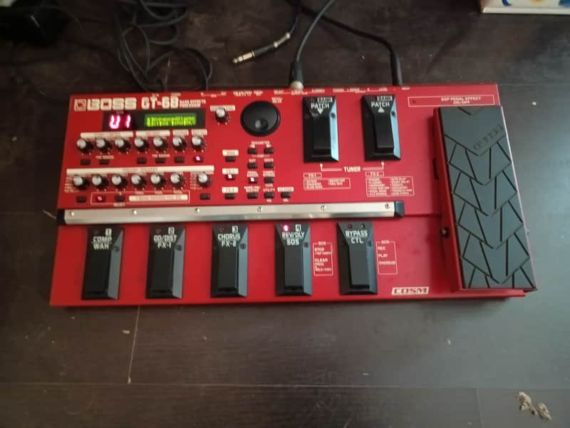 Boss GT- 6B Bass Effects Processor | Reverb