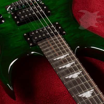 B.C. Rich Rich Bich Legacy (Rich "B") Transparent Green image 6