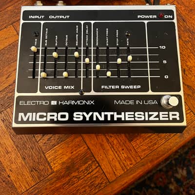 Electro-Harmonix Micro Synthesizer 1980s - Black V2 Original Box image 1