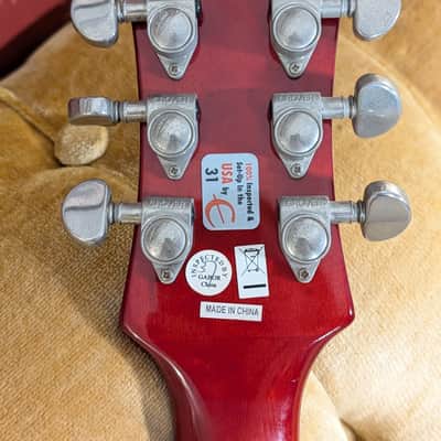 Epiphone Les Paul Standard Plus Top 2009 - Heritage Cherry Sunburst image 13