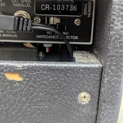 Fender PR266 Fender Twin-Amp / 94 Twin / Evil Twin 1997 - Black image 7