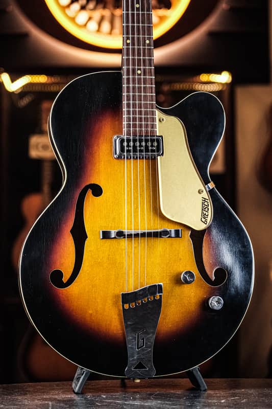 1958 Gretsch Clipper Model 6186 sunburst image 1