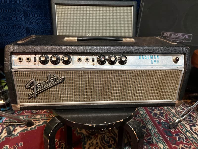 Fender Drip Edge Bassman 1967 - Silverface image 1