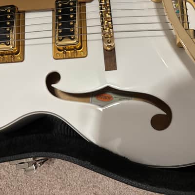 Gretsch G5422TG Electromatic, 2023 - Snow Crest White image 4