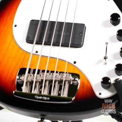 Ernie Ball Music Man Stingray 5 H Piezo 2000 - Vintage Sunburst image 2