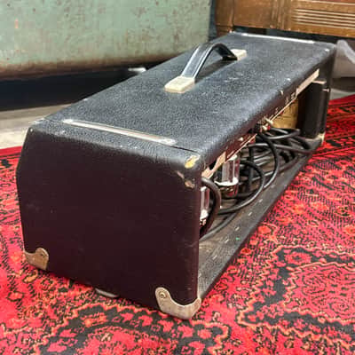 1967 Blackface Fender Bandmaster Guitar Amp Head image 3