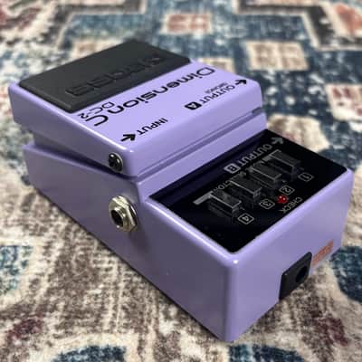 1980s Boss DC2 Dimension C Vintage Blue Label MIJ Made in Japan Spatial Modulation Guitar Effect Pedal W/ Original Box & Paperwork! image 6