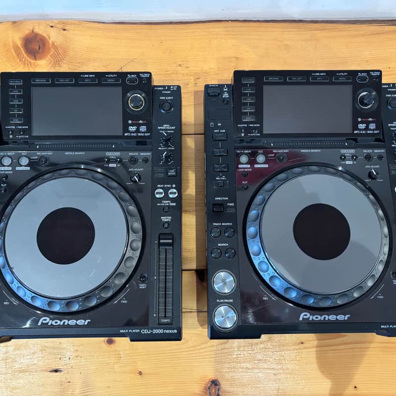 2010s Pioneer CDJ-2000 Nexus (pair) Black