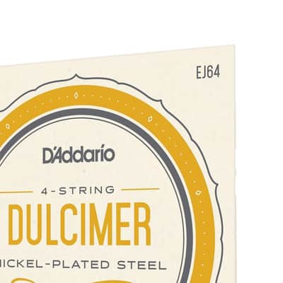D'Addario 4 String Dulcimer Strings with Loop End - EJ64 image 4