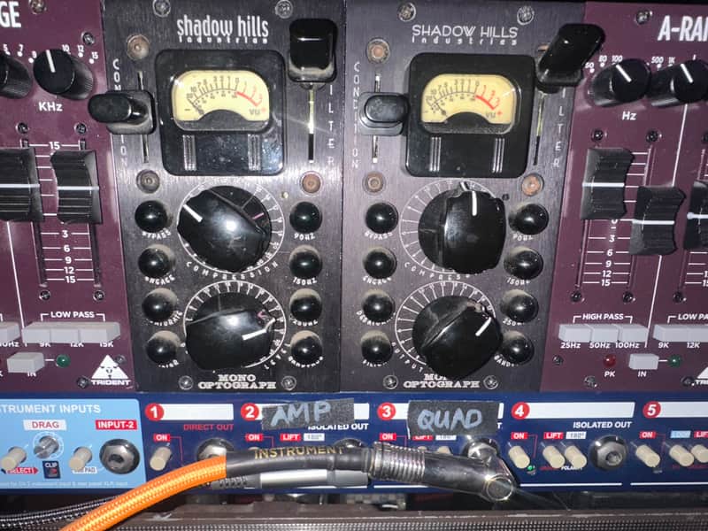 Shadow Hills Mono Optograph 500 Series Compressor Module 2010s - Black image 1