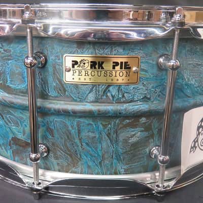 Pork Pie PP6514PB Patina Brass 6.5x14" Snare Drum w/ Tube Lugs