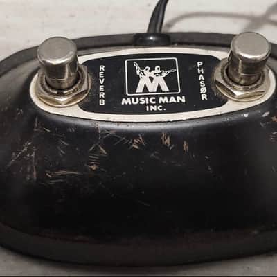 Music Man 112 RP One Hundred 100-Watt 1x12" Guitar Combo with Phaser 1980 - 1984 - Black with Black Badges image 4