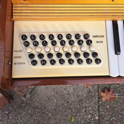 Farfisa Sonette 1960s – Rare Italian Electric Accordion – Fully Working & Recently Serviced image 8